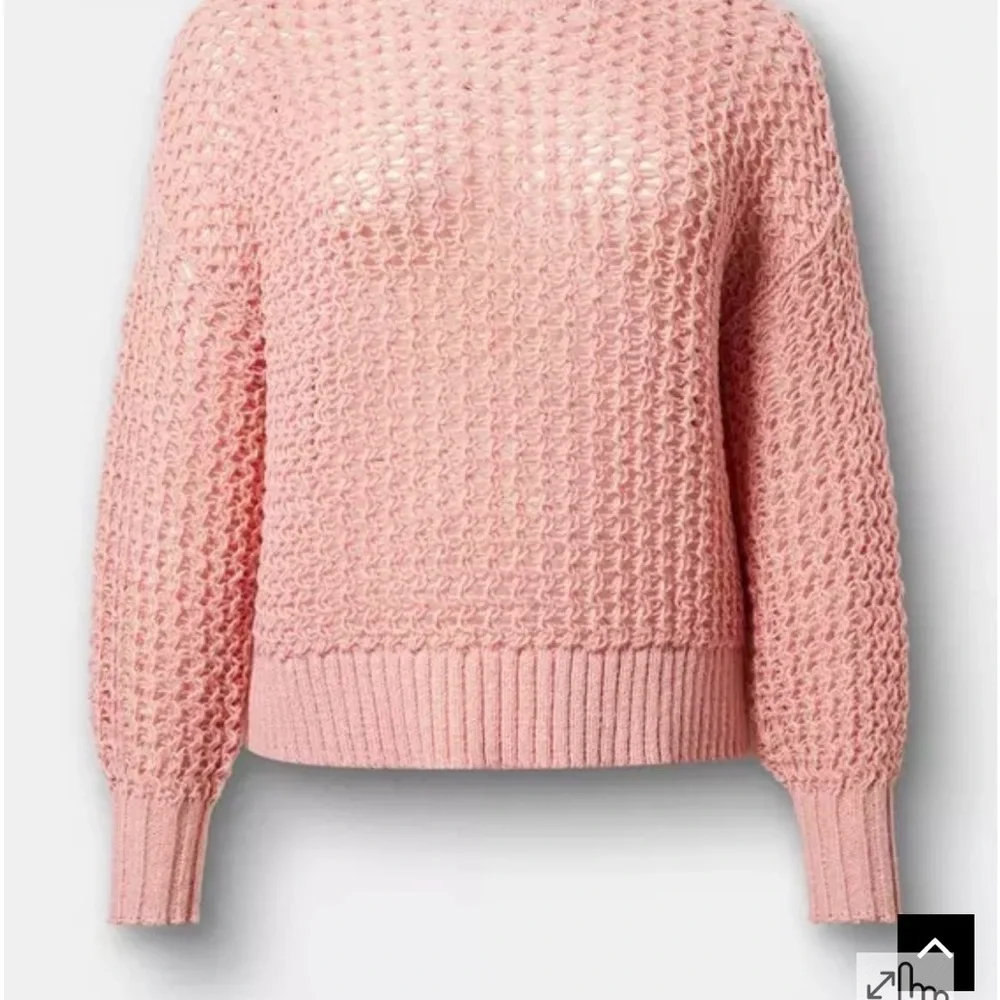 Torrid Pointelle Pullover Sweater